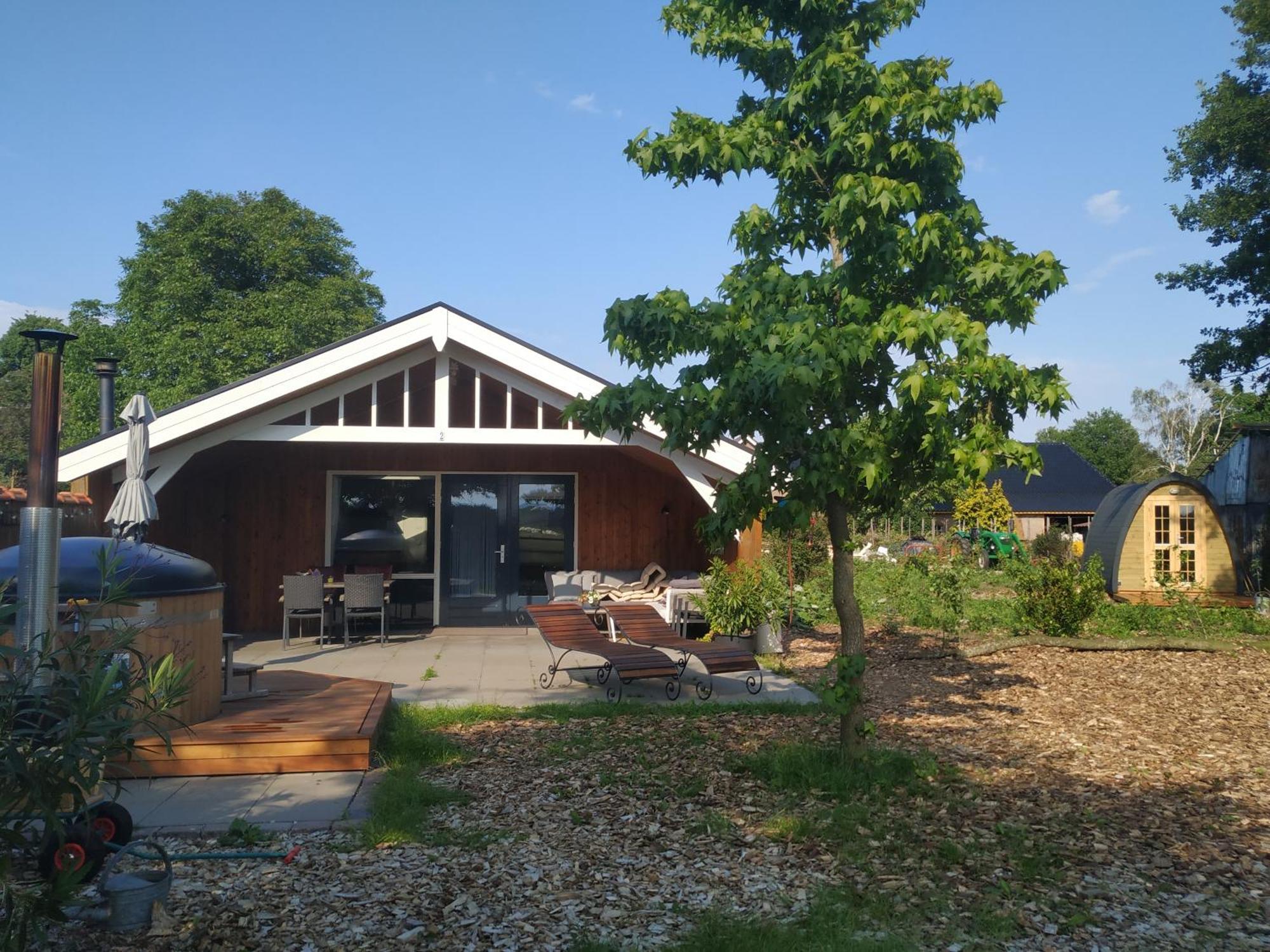 Chalet "Het Biggetje" Hottub - Sauna Volkel Luaran gambar
